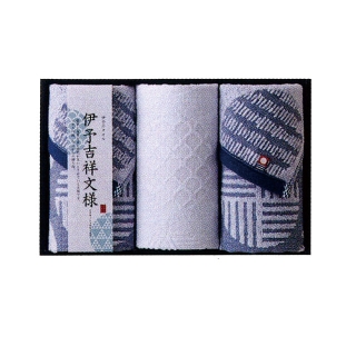 伊予吉祥文様　フェイス２・ウォッシュ１