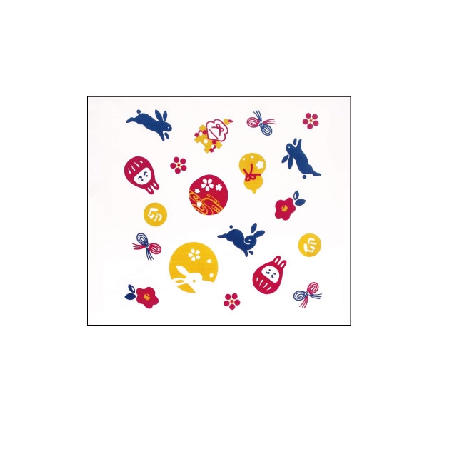 「ふきん」ツキ呼び兎_1