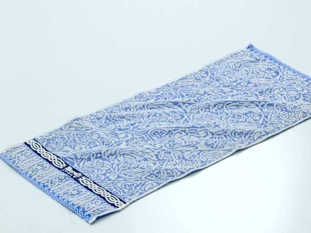 上げ落ち織+緯糸カラー+朱子織+縄