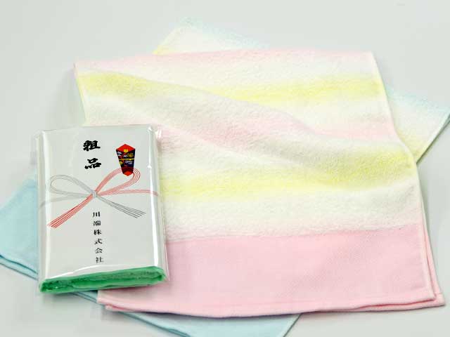 オールパイルの柄タオル