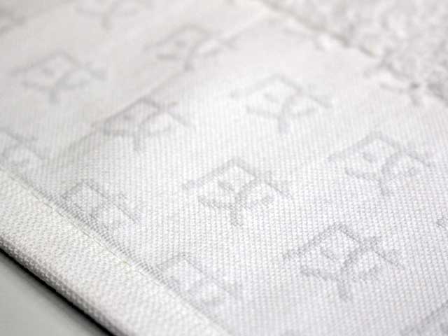 2018年干支ツインドッグ平織り部分