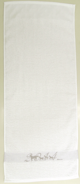 干支タオルファミリーホース銀