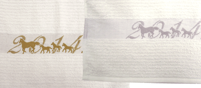 干支タオルファミリーホースアップ